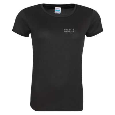 Women's Fit Cool T Performance T-shirt - Black Thumbnail