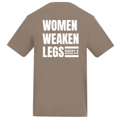 Women Weaken Legs - Shirt (Adult - Dark) Thumbnail