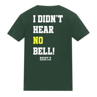 I Didn't Hear No Bell! Unisex TShirt (Kids- Dark) Thumbnail