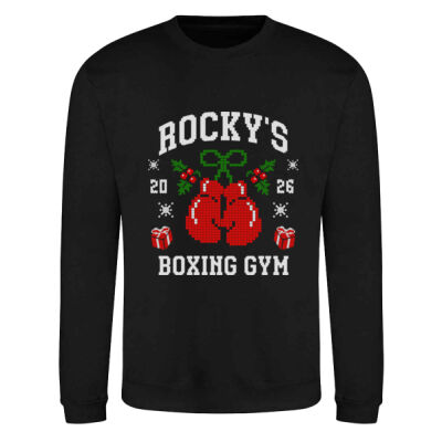 Rocky's Boxing Gym – Christmas Jumper 2026 (kids) Thumbnail