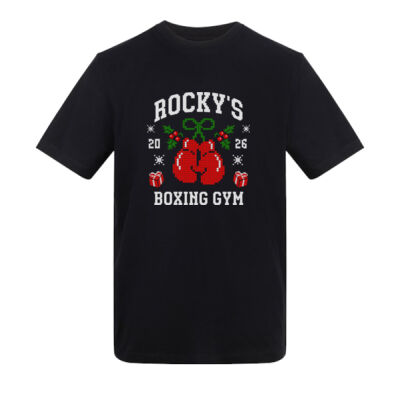 Rocky's Boxing Gym – Christmas T-Shirt 2026 Thumbnail